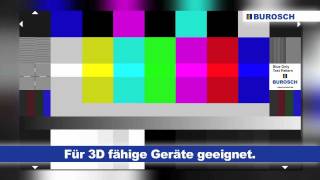 Fernseher optimieren mit dem BlueOnly Testbild [upl. by Faden]