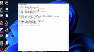 how to replace a word in windows notepad [upl. by Romola]