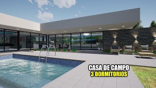 HERMOSA CASA DE CAMPO 3 DORMITORIOS RVL CASAS [upl. by Aila330]