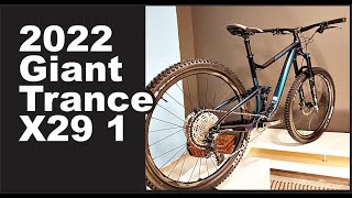 2021 Giant Trance X Advanced Pro 29 1 bike review [upl. by Dnaletak736]