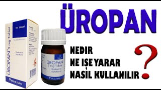 Üropan Tablet Oksibutinin Nedir Niçin Kullanılır Nasıl Kullanılır Yan Etkileri Nelerdir [upl. by Manthei]