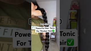 Powerful hair tonic for hair growth amp thickness hairgrowth hairhairgoalsviralshorts ytshorts [upl. by Adiam]