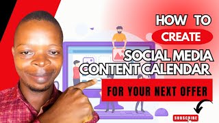 How To Create Social Media Calendar To Promote Your Next Offer [upl. by Elleyoj]