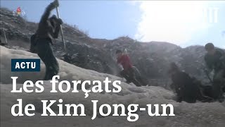 Corée du Nord  les terribles « brigades » de travailleurs de Kim Jongun [upl. by Yllom]