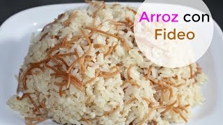 Arroz con fideos receta Dominicana  Cocinando con Ros Emely [upl. by Analem671]