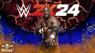 Oba Femi WWE 2K24 Entrance amp Victory [upl. by Retluoc97]