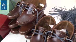 Fabrication des Chaussures Bateau  Modèle Phenis [upl. by Llerrit]