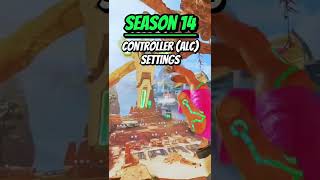 BEST ALC Controller Settings in Apex Legends Season 14 [upl. by Ennoid]