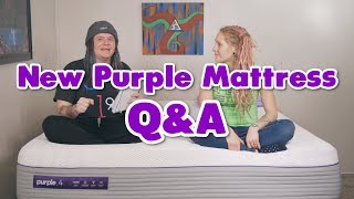 New Purple Mattress 1 Year Review QampA [upl. by Forward]