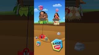 MOANA 2 gold digging game Rank Up Challenge  moana maui rankup shorts catnap levels [upl. by Leitnahs176]