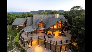 Spacious Luxury Log Cabin with Fabulous Vistas of The Great Smoky Mountains [upl. by Kristina52]