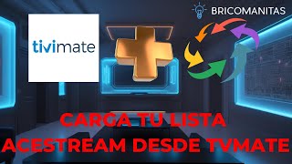 Carga tu lista M3U IPTV Acestream en TV Mate y reproduce tu lista en tu FIRE TV [upl. by Nomyar53]