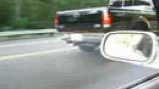 F250 60l Diesel MBRP 5quot DriveBy Sounding Real NiceyNice [upl. by Uyekawa]