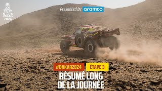 Le résumé de lÉtape 3 présenté par Aramco  Dakar2024 [upl. by Suirauqram360]