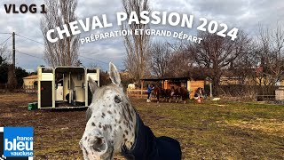 Mon CHEVAL AVEUGLE au SALON CHEVAL PASSION [upl. by Roselia]