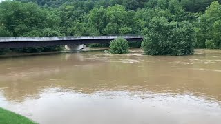 Flooding Mossy Bottom Pikeville Ky Wagner July 28 2022 [upl. by Solomon]