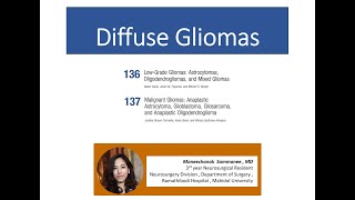 Gliomas GBM Management  Ch136 amp 137 Youmans 7e By ABBA [upl. by Josee]