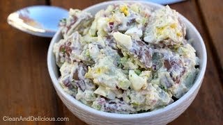 CLASSIC POTATO SALAD RECIPE  how to make potato salad easy  healthy [upl. by Shipman633]