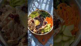 Bibimbap is the best koreanfood foodblogging bibimbab food cooking shorts [upl. by Cinderella]