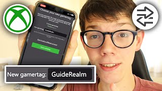 How To Change Gamertag On Xbox App  Full Guide [upl. by Linn]