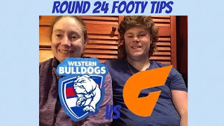 Round 24 AFL Footy Tips 2024 [upl. by Carmen]