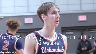 Grant Uecker Urbandale IA 2024 Guard [upl. by Akel]