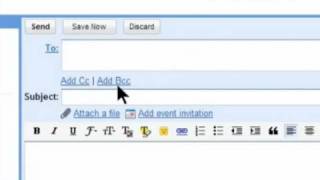 How to BCC in Email [upl. by Muncey]