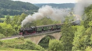 97 501 auf der Schwäbischen Waldbahn [upl. by Oniliuqnart]