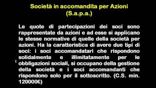 Introduzione alle società di capitali [upl. by Jayson666]