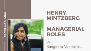 decisional roles in managementdecisional roles of manager by henry mintzbergmanagerial roles [upl. by Hairas892]