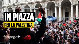 Manifestazione pro Palestina a Milano quotOgni mezzo necessario per la nostra libertàquot [upl. by Arok]