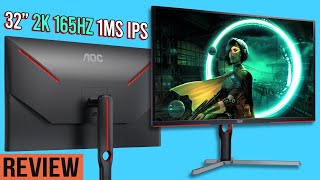 Monitor AOC Ajaib Serba Bisa Dah Monitor AOC Q32G3S [upl. by Ayotaj]