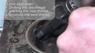 VCOIL  Repair of spark plug threads [upl. by Stanford]