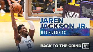 Jaren Jackson Jr Highlights  Memphis Grizzlies vs Los Angeles Lakers [upl. by Price]