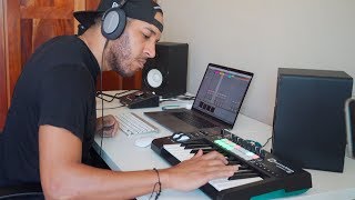 Novation LaunchKey 25 Ableton Live Performance  quotOn The Roadquot [upl. by Sweyn]