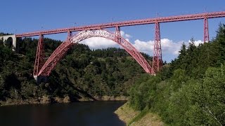 Le viaduc de Garabit ouvrage ferroviaire de Gustave Eiffel [upl. by Eiralam]