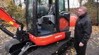 Kubota KX 0574 Mini Excavator  Walk Around [upl. by Aicarg]