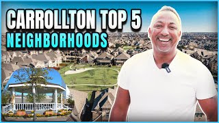 Carrollton Texas Best Neighborhoods to Live  Dallas Suburbs [upl. by Egerton]