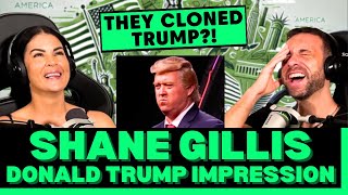 THE MANNERISMS First time reacting to Shane Gillis Impressions of DONALD TRUMP ft Joe Biden [upl. by Goodden]