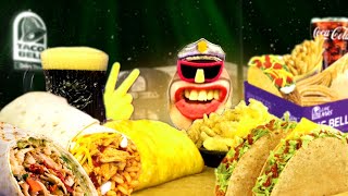 Crunchy ASMR  5 Cravings Box Taco Bell Super Funny Mukbang [upl. by Adian]