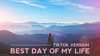 American Authors  Best Day Of My Life Tiktok Version Lyrics Terjemahan [upl. by Roskes]