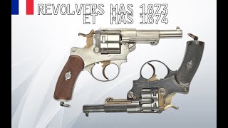 Présentation et tirs  Revolvers MAS 1873 et 1874  Cal 11 mm 1873 [upl. by Stoffel]