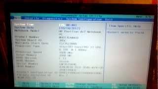 BIOS InsydeH20 Setup Utility Rev 35 [upl. by Ekyt848]