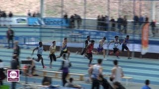 Nantes 2017  Finale 60 m Cadets Tom Rochet en 690 [upl. by Filip992]