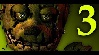 FNAF 3 Good Ending  Agressive Nightmare But If you guys want something else thats fine Pt 3 [upl. by Ssidnac]