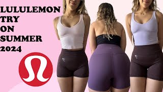 Lululemon Haul Summer 2024 [upl. by Nosral]