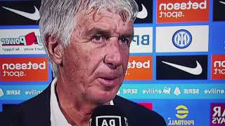 GASPERINI polemico e piangina post INTER ATALANTA 40 [upl. by Asikal]