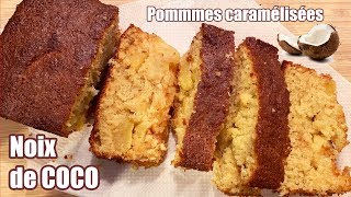 Gâteau aux pommes coco 🍎🥥 [upl. by Hgielhsa]