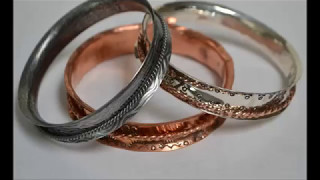 How to make Spinner Bangles [upl. by Kcirdec]