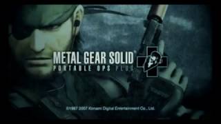 Metal Gear Solid Portable Ops Plus PlayStation TV Gameplay [upl. by Nelyak142]